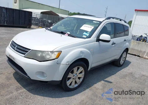 2007 Mitsubishi Outlander Ls z USA, uszkodzony, nr VIN JA4MT31X67Z019805